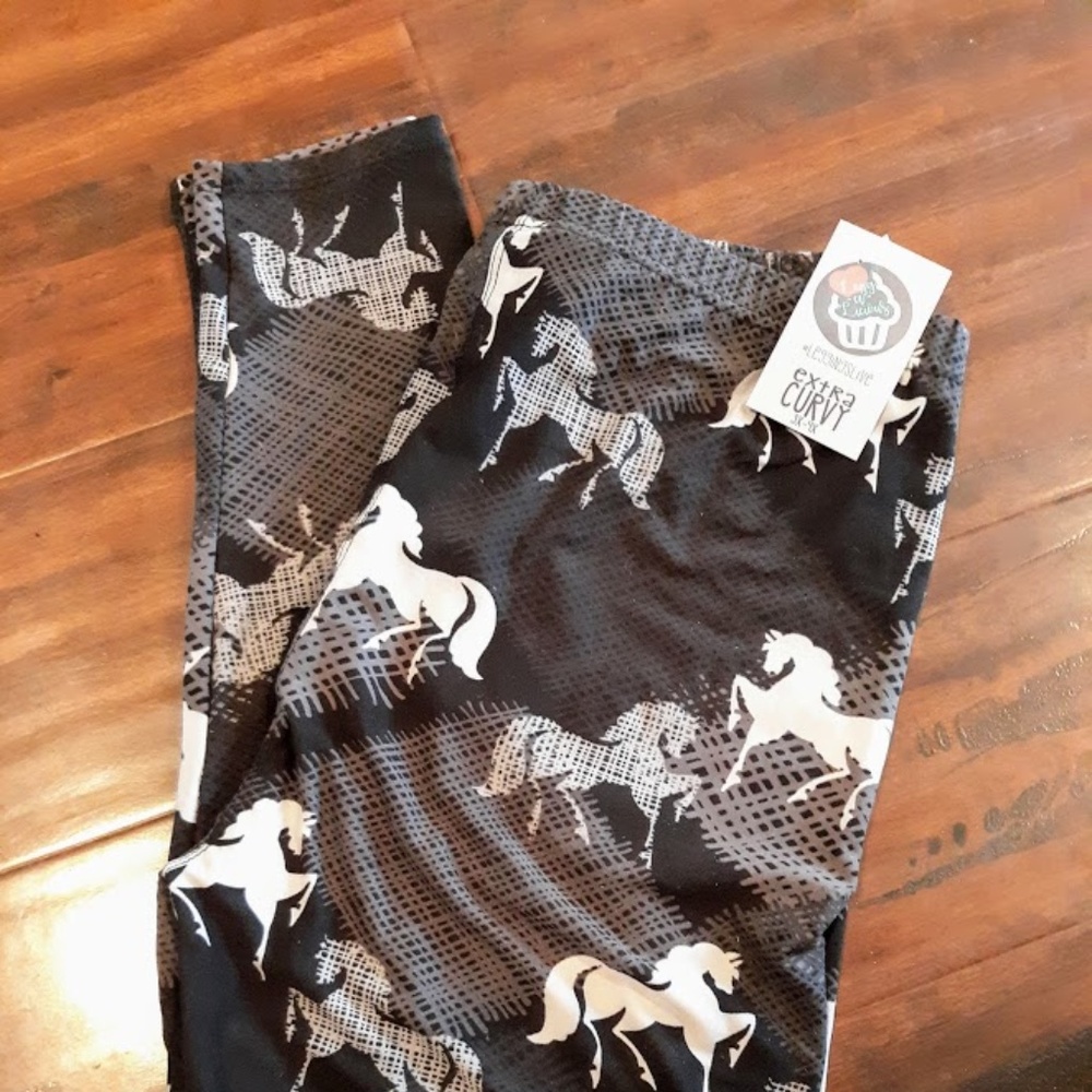 Legg~A~Licious Leggings - Stallion Print
